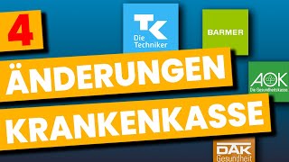 4 WICHTIGE Krankenkassen Änderungen für 2021 die JEDER kennen sollte [upl. by Karalynn732]