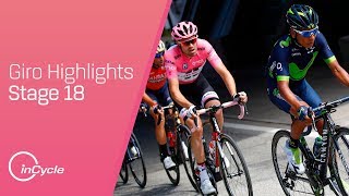 Giro dItalia 2017  Stage 18 Highlights  inCycle [upl. by Ulrikaumeko246]