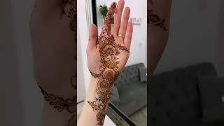 Mehendi design shorts shorts viral trending ytshorts shortvideo yt shortsfeed shortfeed [upl. by Pontius]