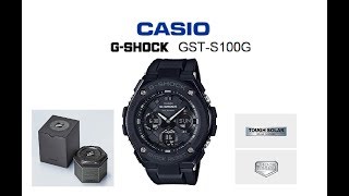 카시오 지샥 GSTS100G 지스틸 리뷰 ┃ CASIO GSHOCK GSTS100G GSTEEL REVIEW [upl. by Ramos451]