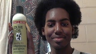 Organic Root Stimulator Olive Oil Hair Lotion Review [upl. by Annovahs]