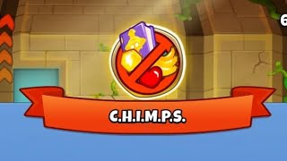 CHUTES CHIMPS WITHOUT HERO  Bloons TD 6 [upl. by Mylo]