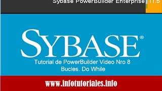 Tutorial PowerBuilder Basico Video 8  Bucles Do While [upl. by Lovel]