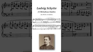 25 Melodious Studies op 108 no 15 piano classicalmusic Schytte [upl. by Neelyad589]