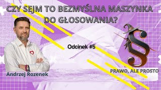 Czy Sejm to bezmyślna maszynka do głosowania [upl. by Fretwell]