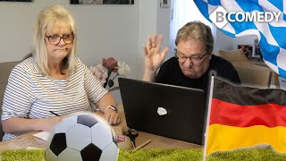 Fußball EM 2024 Fanartikel selber machen  Lustiges von Bayern Comedy [upl. by Amye]