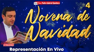 🔴 🎄 Novena de Navidad Día 4 martes 19 de diciembre de 2023 🌟 Novena al Niño Jesús 2023 Padre Gabriel [upl. by Gretta]