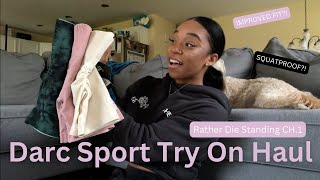 Darc Sport Rather Die Standing Try On Haul  Unsponsored  Honest Review [upl. by Ynove]