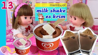 Cooking Time 13 MilkShake Es Krim  GoDuplo TV [upl. by Ailadgim213]