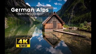 German Alps From Above MUST SEE Views Berechtesgadener Land 4k  Königsee [upl. by Aiker]