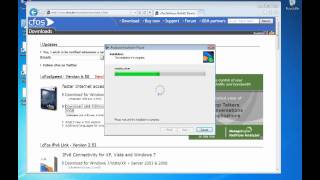 cFosSpeed 650 Installation on Windows7 32bit [upl. by Enier]