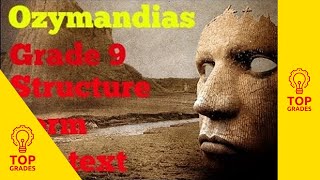 Ozymandias Language Structure Form and Context for Grade 9 [upl. by Nesline]