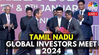 TN Global Investors Meet LIVE  TN CM MK Stalin Inaugurates GIM 2024  Tamil Nadu Government  N18L [upl. by Granville785]