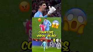 O ATLÉTICO MADRID ODEIA O COURTOIS😳😡 realmadrid atleticomadrid [upl. by Pauiie]