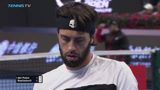 Basilashvili Stops Del Potro for 2nd Title  Beijing 2018 Final Highlights [upl. by Gnouh302]