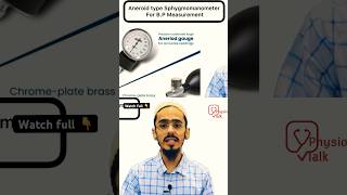 Aneroid sphygmomanometer  How to measure BP Accurately  shorts bloodpressure bpmeasurement [upl. by Aceissej]