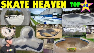 Skate Heaven Top 10 Skateparks You Can’t Miss [upl. by Cherish]