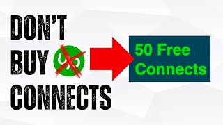 how to get free connects on upwork 2024 🤔 [upl. by Atener]