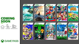 ¡¡¡BOMBAZO LOS EXCLUSIVOS DE NINTENDO LLEGAN AL XBOX GAME PASS [upl. by Lanti]