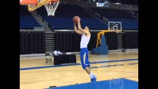 Zach Lavine NASTY dunks after practice UCLA part 3 [upl. by Enram]