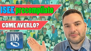 Come fare lISEE online precompilato  Tutorial ISEE ordinario INPS online [upl. by Etnahsal]