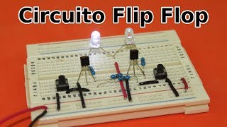 Circuito Flip Flop o Biestable [upl. by Aiynot]