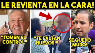 AMLO ¡ACABO SU PACIENCIA GUARDIA TOMA CONTROL INCREPAN A HIJASTRO DE FOX SE PUSO FEO [upl. by Bronez730]