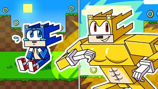 I Survived 1000 DAYS as SONIC in HARDCORE Minecraft  Animated Characters Compilation [upl. by Enelrad]