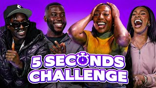 5 Second Challenge Ft Harry Pinero Unknown T amp Mariam Musa [upl. by Klarrisa]