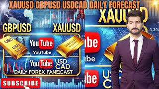 XAUUSD GBPUSDUSDCADTechnical amp Fundamental AnalysisDaily Forex ForecastKey Economic Data Explained [upl. by Palestine210]