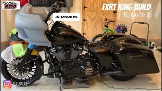 FXRT King Build Episode 2 RoadKingSpecial HarleyDavidson FXRTKing [upl. by Carmita]