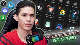 O melhor PROGRAMA para TROCAR de VOZ em tempo REAL no PC Qualquer Software iMyFone MagicMic [upl. by Elkraps]