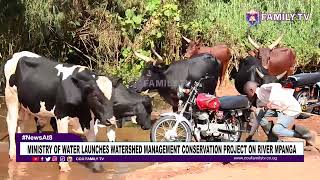 Ministry Of Water Launches Watershed Management Conservation Project On River Mpanga [upl. by Ahsenahs]