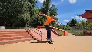 Walker Mill Skatepark clips [upl. by Allemac]