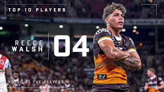 No 4 Reece Walsh Fullback Broncos  NRL Top 10 Players 2023 [upl. by Ravilob]