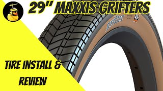 Maxxis Grifter 29quot BMX Tire Upgrade [upl. by Gipps]