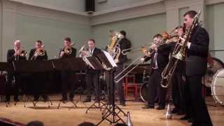 Richard Strauss An Alpine Symphony excerpt  Szeged Trombone Ensemble [upl. by Adnilrem18]