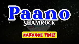 Paano  Shamrock  karaoke version [upl. by Peirce]