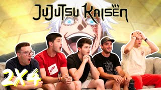 GOJO THE HONORED ONEAnime HATERS Watch Jujutsu Kaisen 2x4  REACTION [upl. by Eirruc]