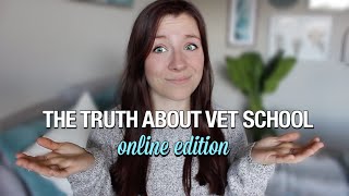 THE TRUTH ABOUT ONLINE VET SCHOOL the pros and cons of learning online [upl. by Eiramaneet]