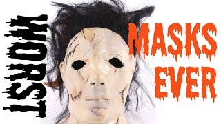 WORST Michael Myers Masks Ever Part V [upl. by Aileek518]