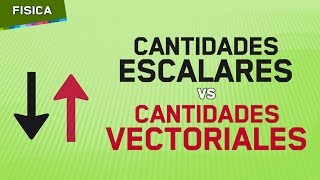 Cantidades Escalares  Cantidad Vectoriales  1 [upl. by Bang]