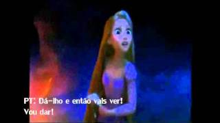 Tangled  Mother Knows Best Reprise Portuguese Multilanguage Lyrics [upl. by Mikah]