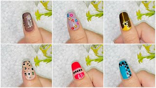 6 Easy nail polish designs at home💅  New Nailart Compilation 2024  cutenails naildesign [upl. by Aryan]