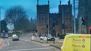 Driving in London Gravity Wandsworth to Novotel London Bridge [upl. by Cardie]