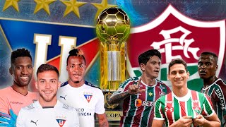 ⚪⚪LIGA DE QUITO 🆚 FLUMINENSE 🟣🟢 RECOPA SUDAMERICANA 🔥🔥 [upl. by Antonin702]