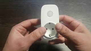 Broadlink SP3 EU Plug Wifi Power Socket unboxing and setup [upl. by Bekha]