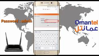 How to change DLink WiFi password  OMANTEL Password 2019 [upl. by Einohtna]