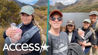 Bindi Irwin Chandler Powell amp Baby Grace Warrior Take Extra Special Family Trip To Tasmania [upl. by Ayrotal]