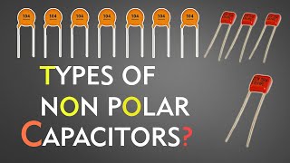 Types of non polar capacitors [upl. by Teddman]